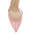 Stuart Weitzman STUART GLAM 100 STRAP PUMP PINK SC002PVRUKL