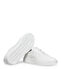 Stuart Weitzman SW COURTSIDE MONOGRAM SNEAKER WHITE SH329CLHWHT