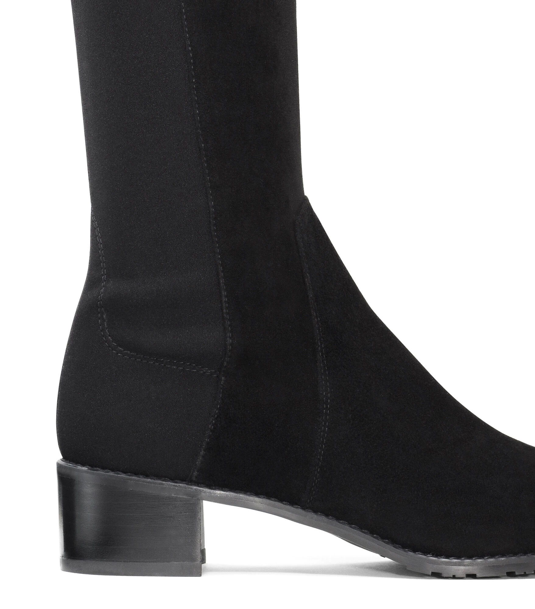 Stuart weitzman easyon reserve leather top ankle boots