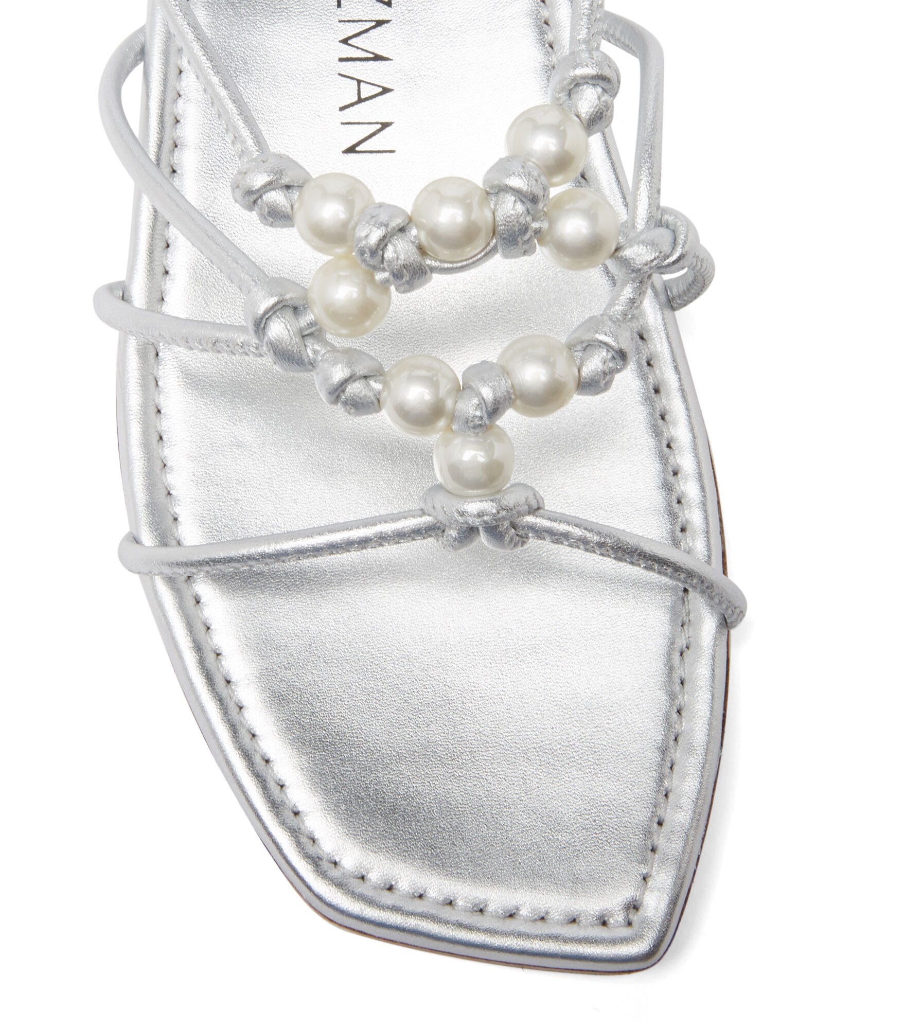 Stuart weitzman clearance pearl sandals
