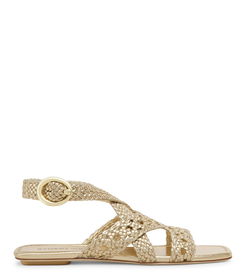 Stuart Weitzman THEA SANDAL GOLDEN SK786MEWGOE