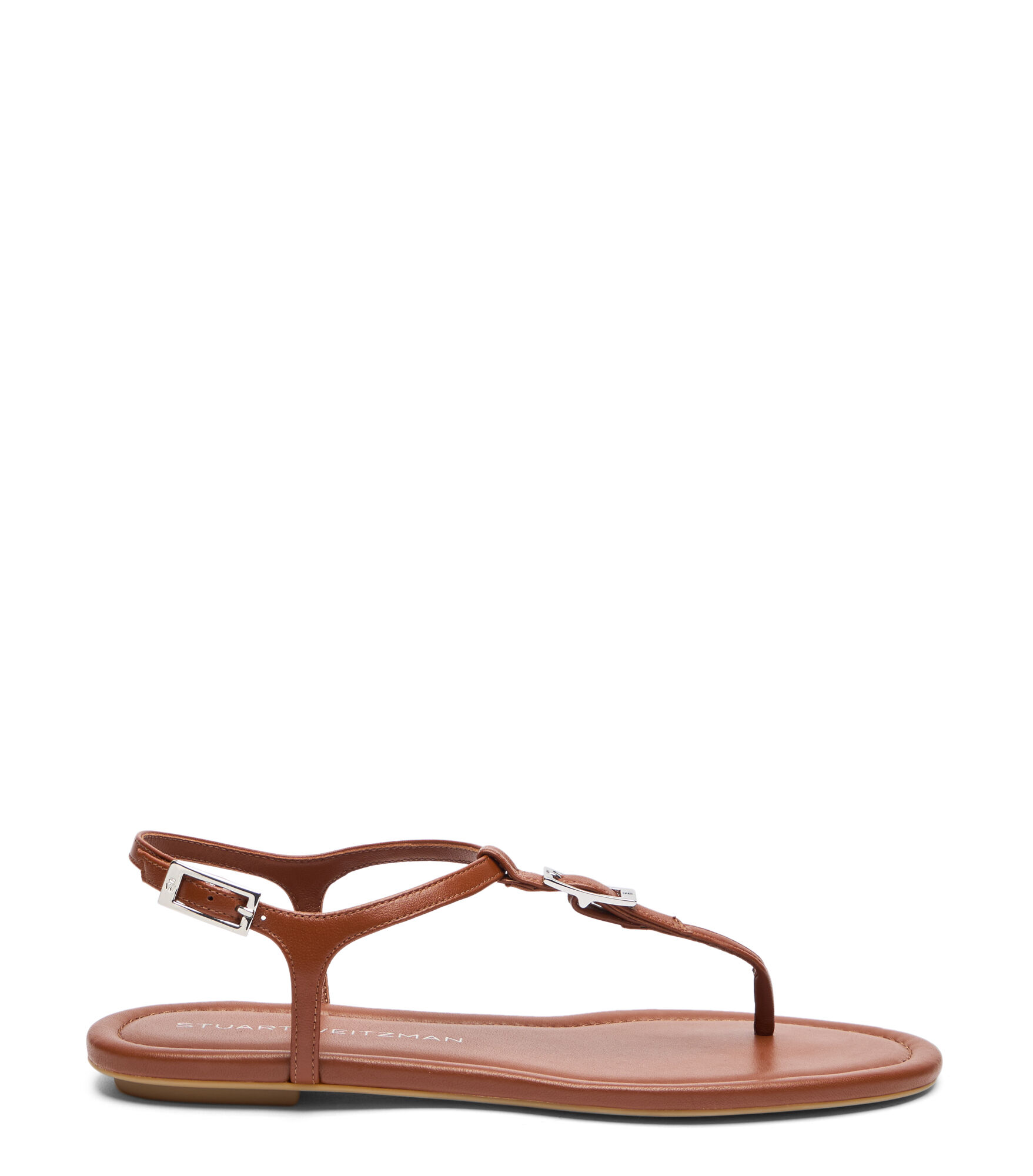 GEORGIE T-STRAP, SANDALES, , LACQUERED NAPPA - Stuart Weitzman - Modalova