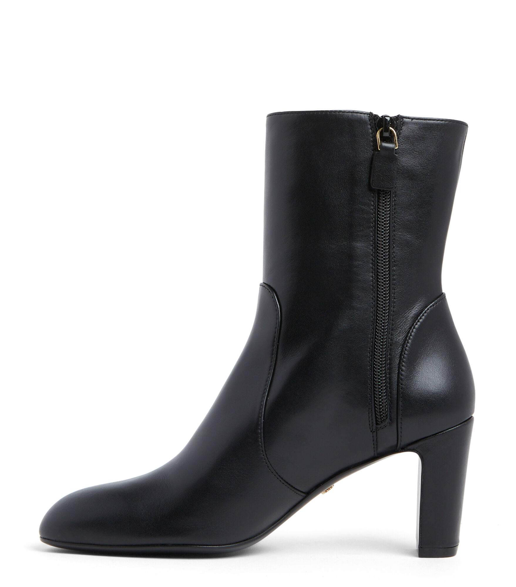 VIDA 75 ZIP BOOTIE in BLACK for Women Stuart Weitzman