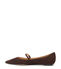 Stuart Weitzman EMILIA MARY JANE FLAT WALNUT SG877SUEWAL
