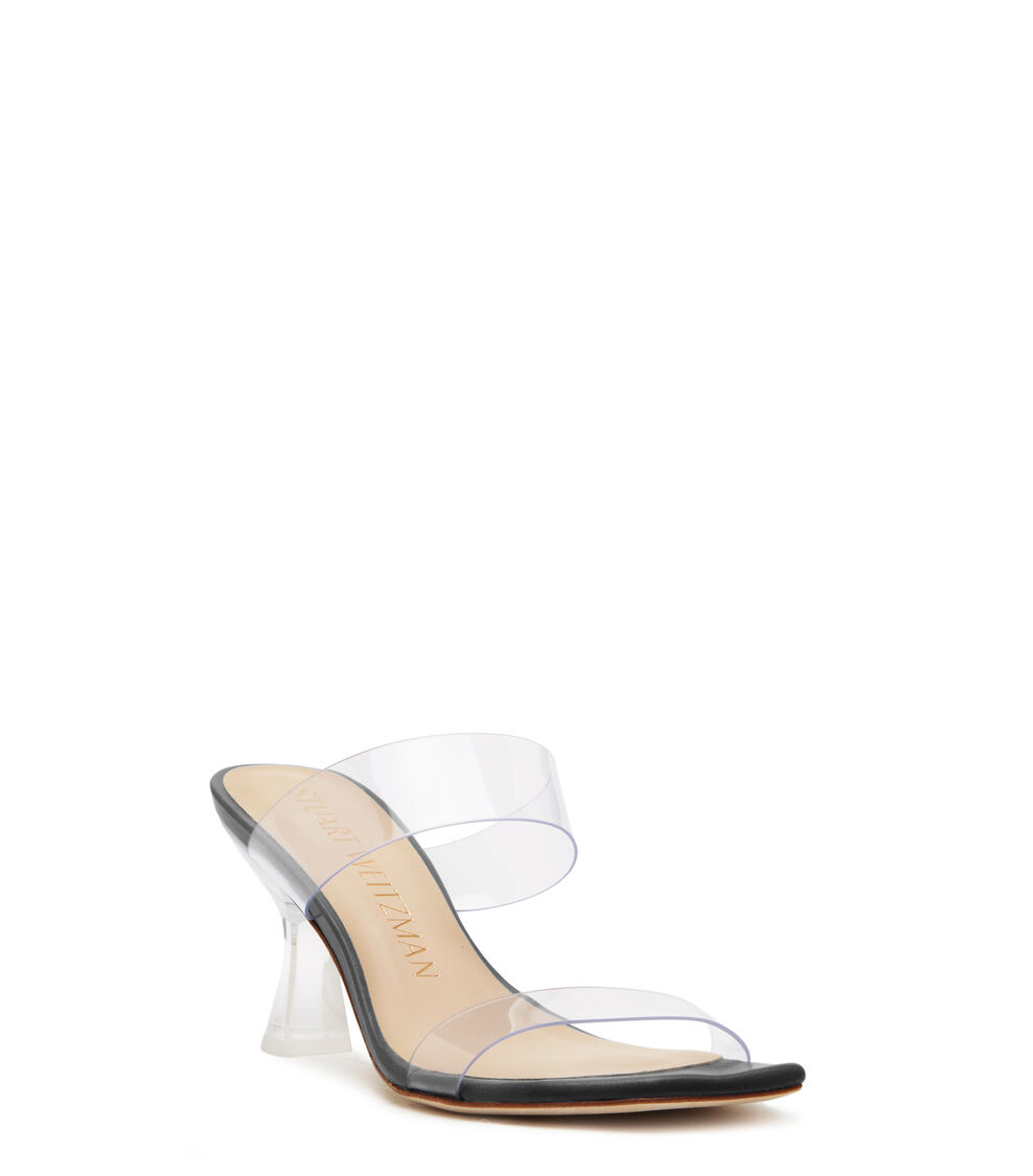 Stuart Weitzman KRISTAL CLEAR BLACK SA163PVLZ87