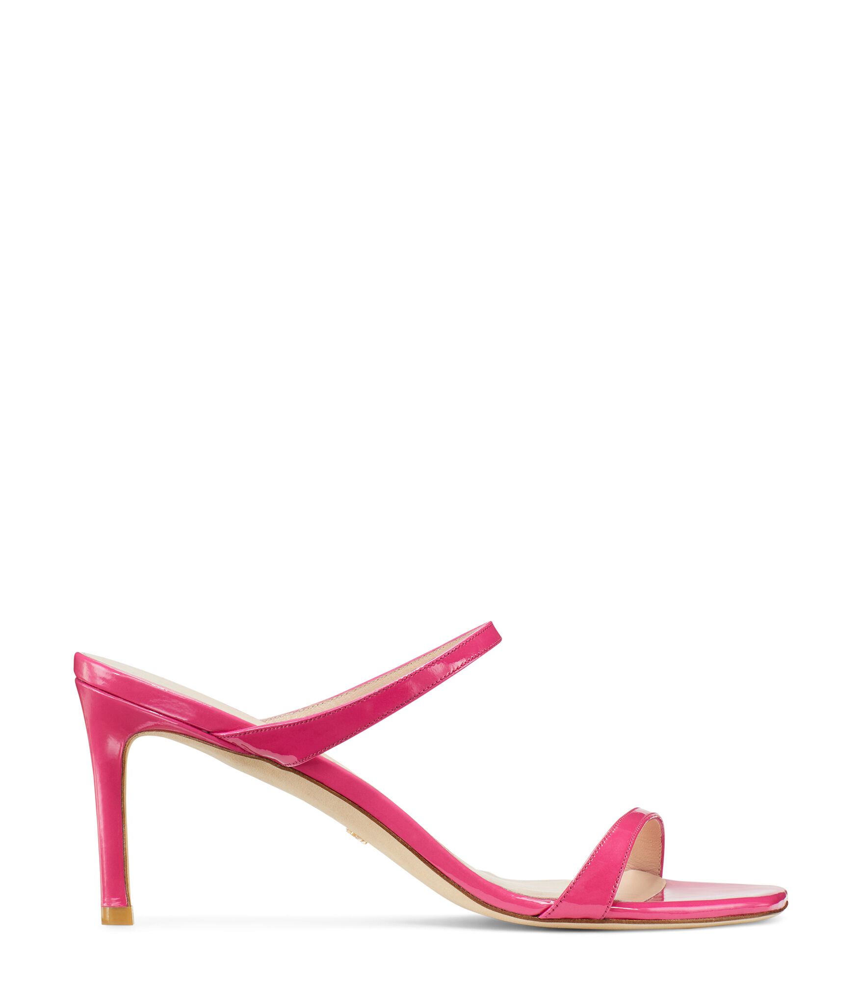 Stuart Weitzman, ALEENA 75, SANDALS AND WEDGES, PEONIA, PATENT
