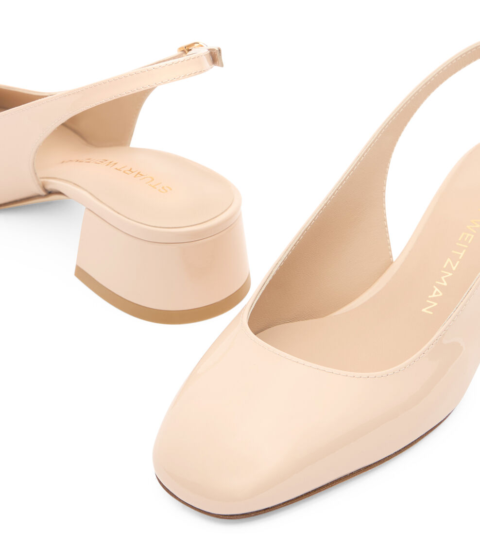 Stuart Weitzman MAEVE SLINGBACK 35 BARELY BEIGE SK675PATXW7