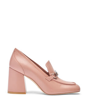 Stuart Weitzman SW SIGNATURE 85 LOAFER CLAY TONAL SH520HIIX2I