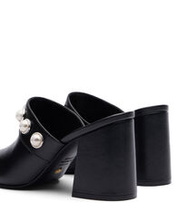 PORTIA 85 SLIDE in BLACK for Women | Stuart Weitzman®