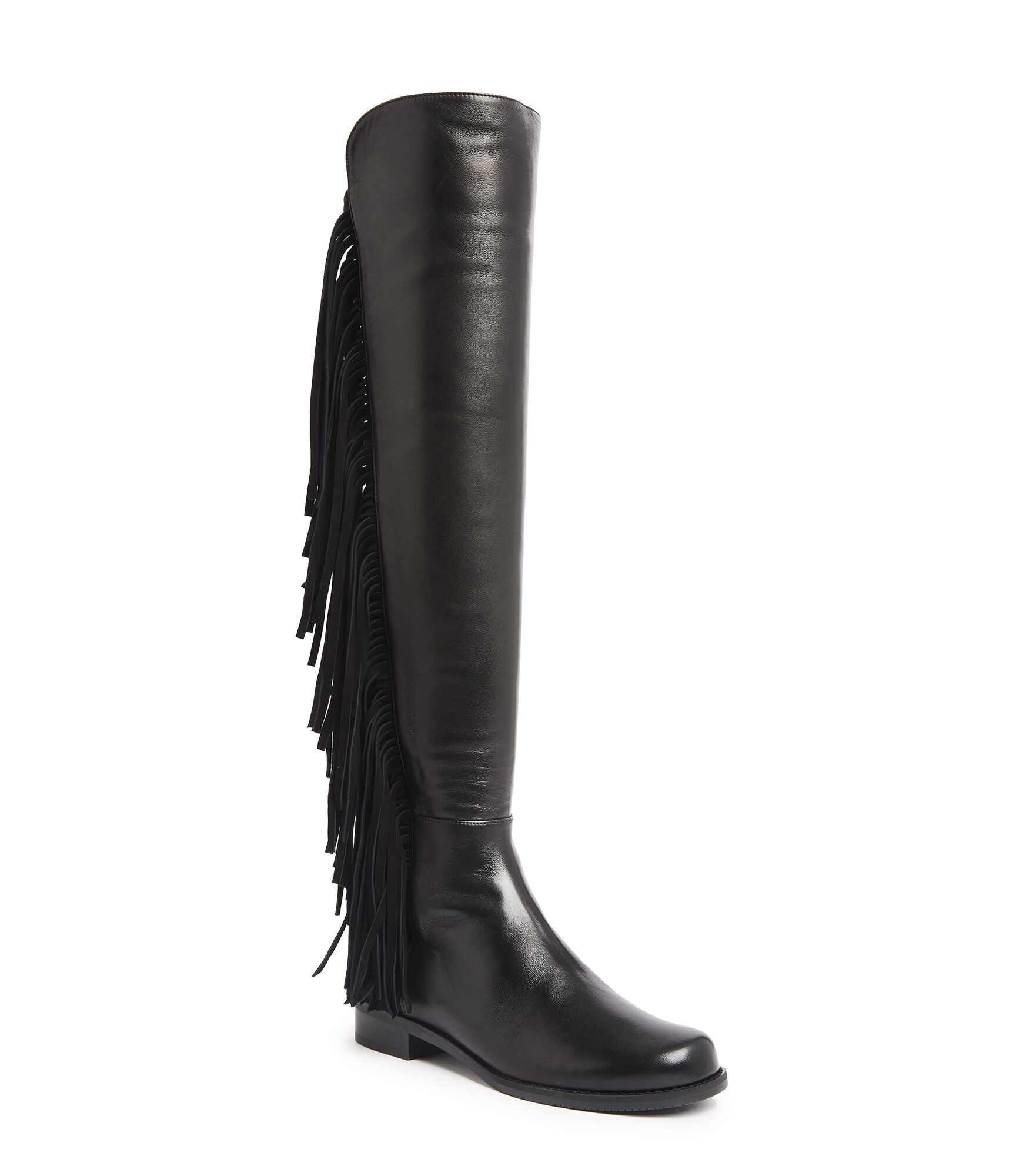 5050 FRINGE in BLACK for Women Stuart Weitzman UK