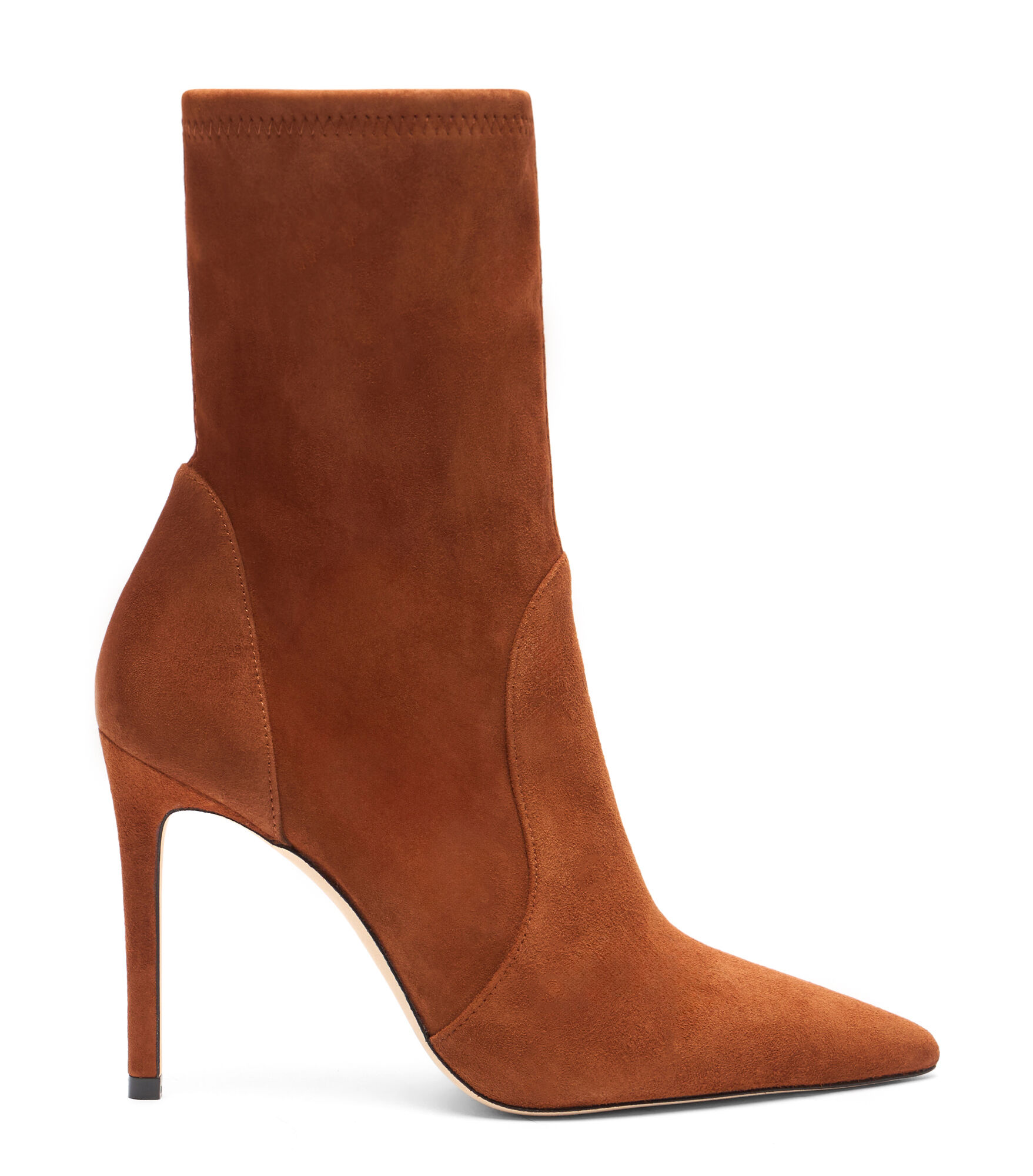 STUART POWER BOOTIE 10, BOTTES ET BOTTINES, , SUEDE STRETCH - Stuart Weitzman - Modalova