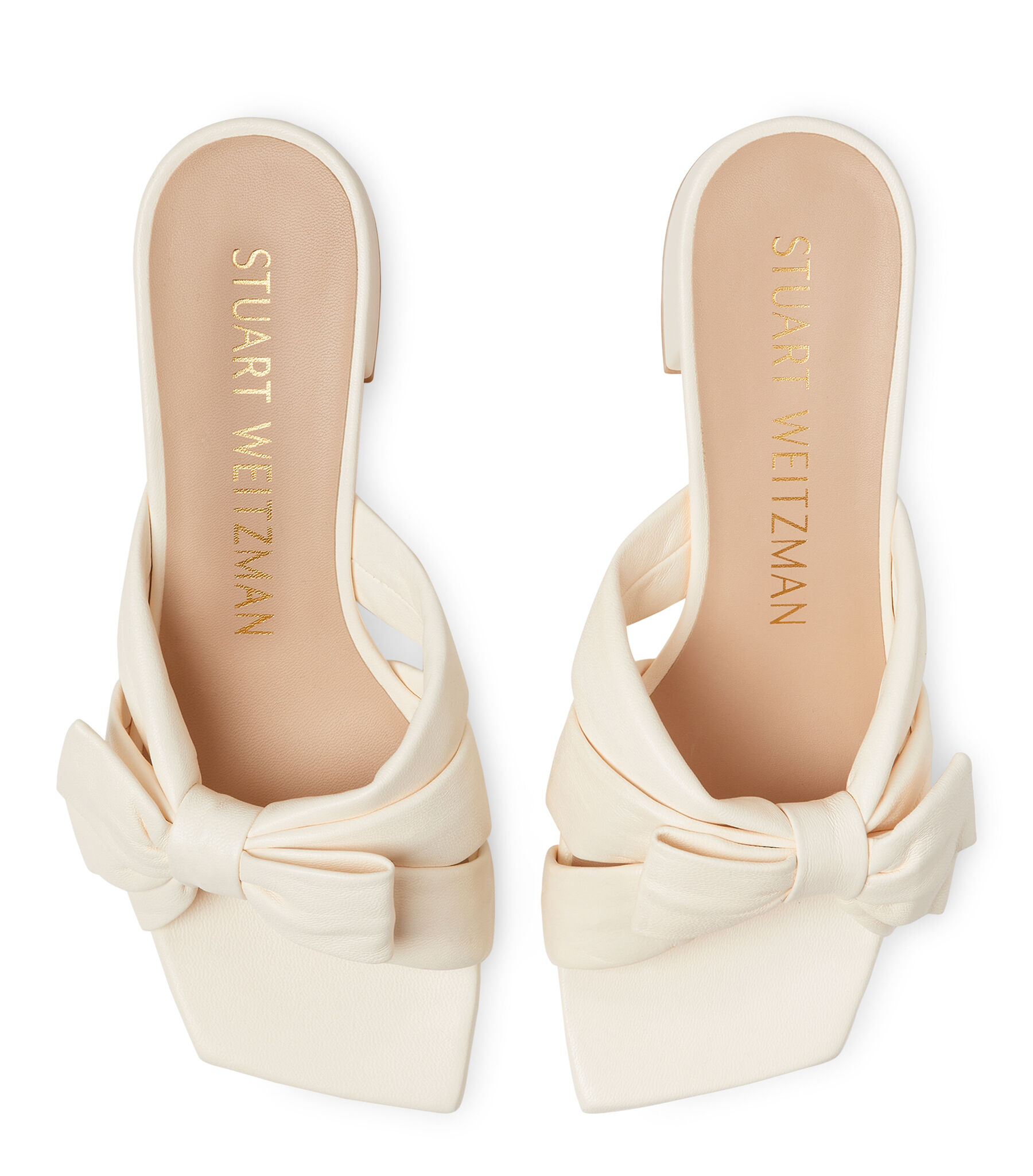 SOFIA 45 SLIDE in SEASHELL for Women | Stuart Weitzman® UK