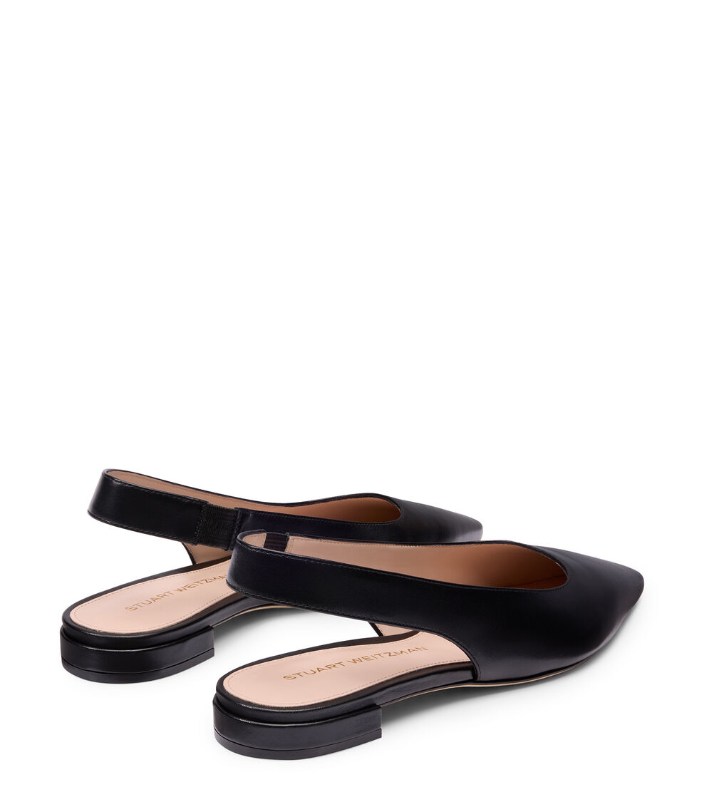 Stuart Weitzman SLINGBACK STASSI NEGRO SO112SMOBLK