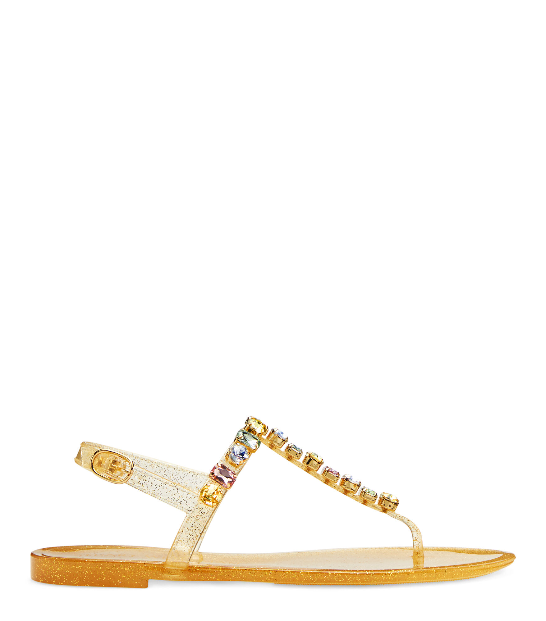 stuart weitzman jelly flats