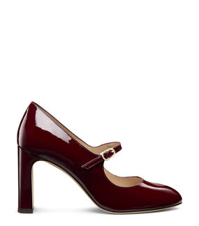 Stuart Weitzman BABETTE MARY JANE 85 ROSEWOOD SM475PATN4E