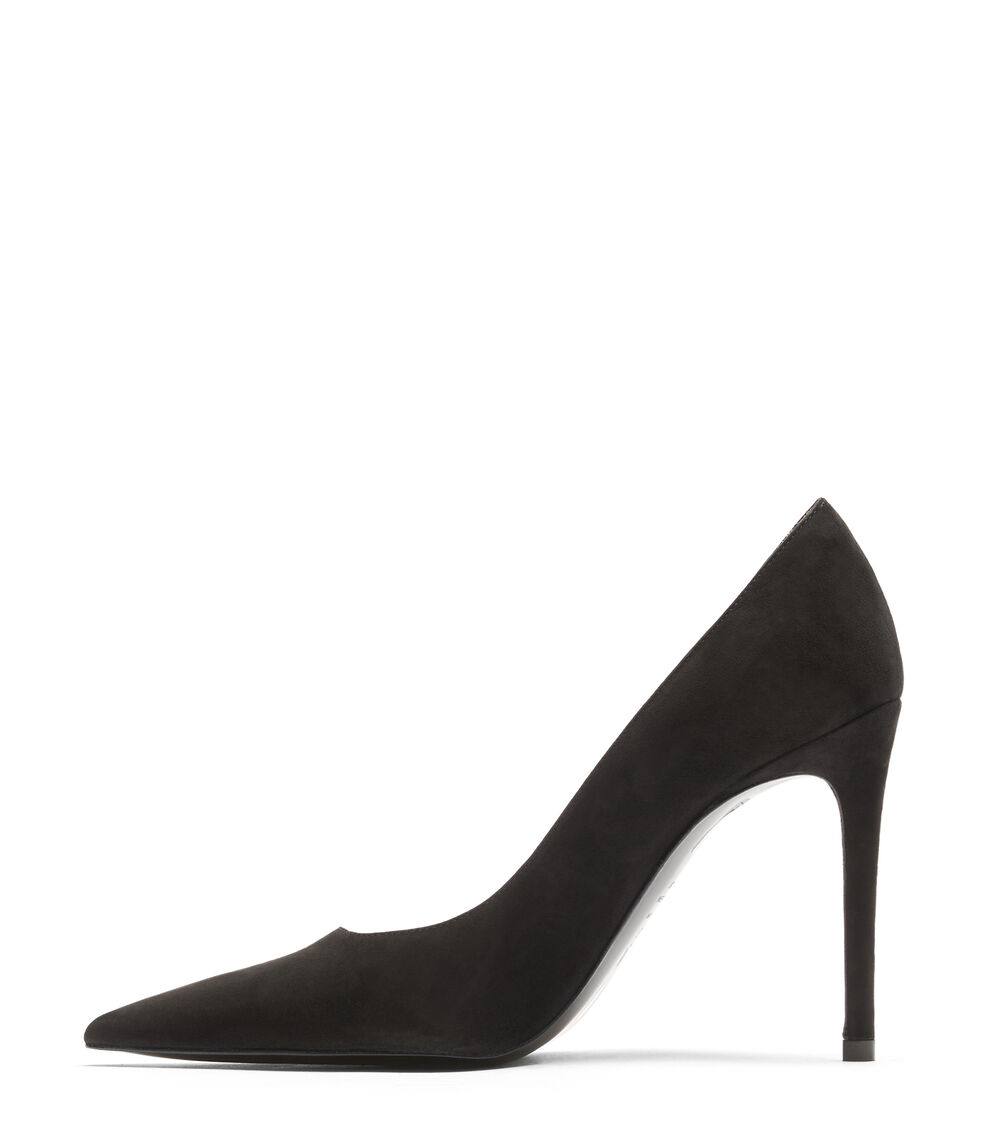 Stuart Weitzman STUART POWER 100 PUMP BLACK SJ954SUEBLK