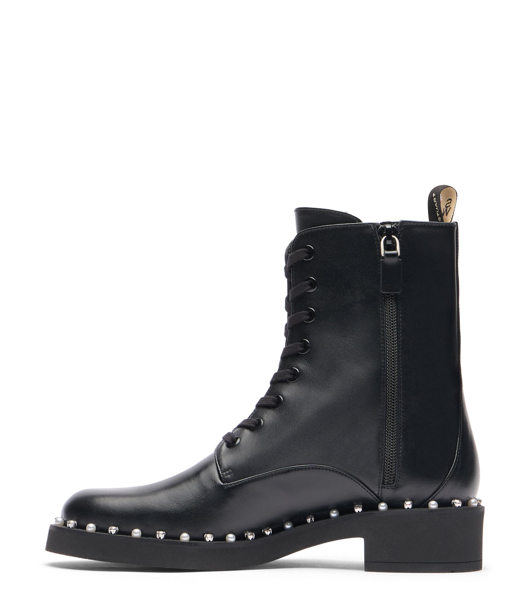STUART WEITZMAN ミラリフトロファ SK365 SMOBLK MILA LIFT in BLACK for Women | Stuart Weitzman®