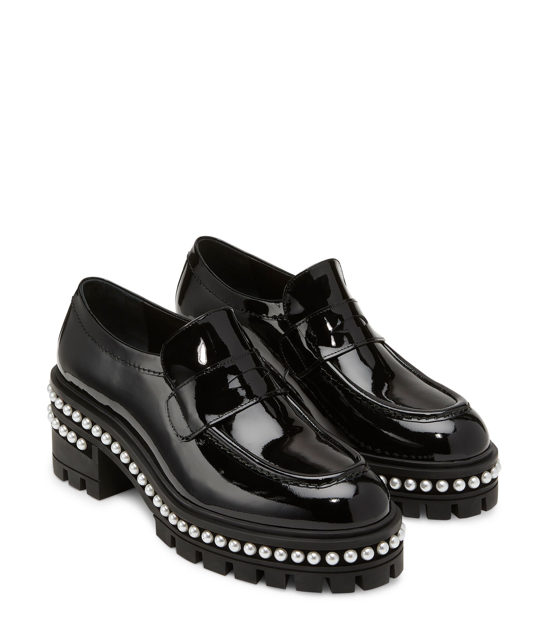 Stuart weitzman cheap black loafers