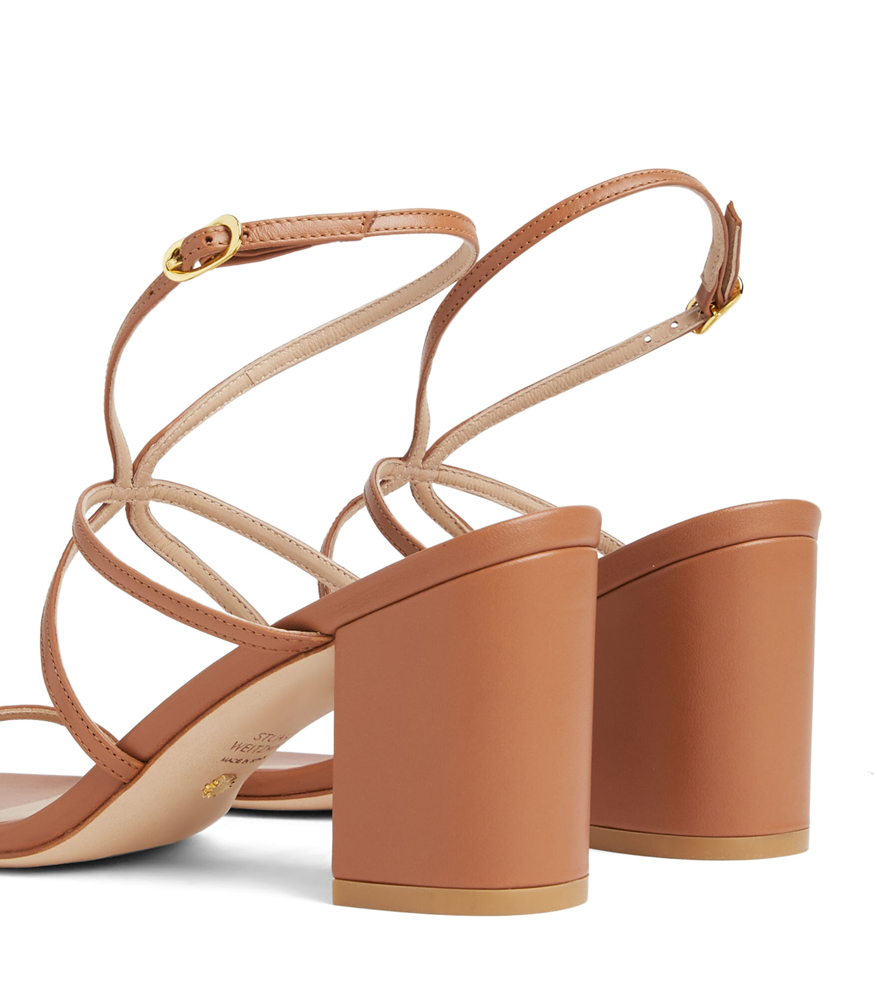 Tan barely there sandals sales