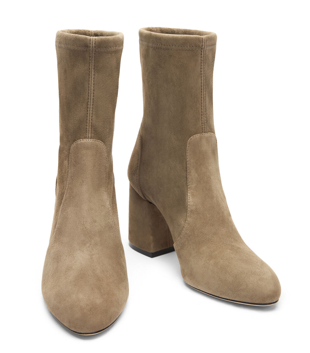 Stuart Weitzman ESSENTIALIST STRETCH 85 SMOKEY TAUPE SL371SUSY6R