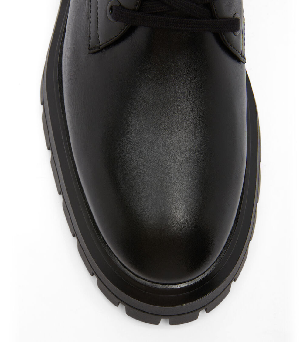 Stuart Weitzman CRYSTAL NOVA BEDFORD BOOTIE BLACK SC577STYBCL