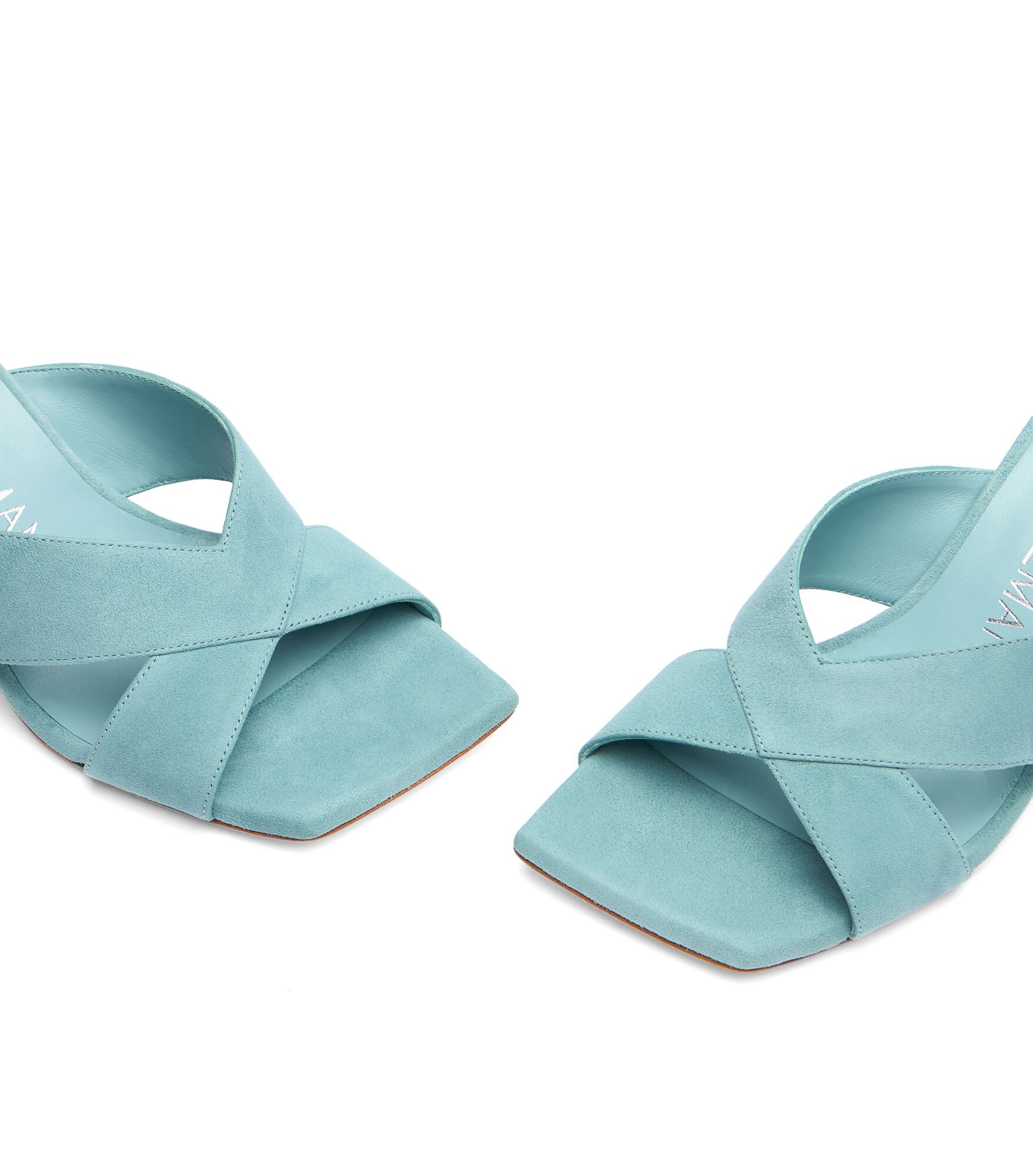 Stuart Weitzman CARMEN 75 SLIDE female CACTUS