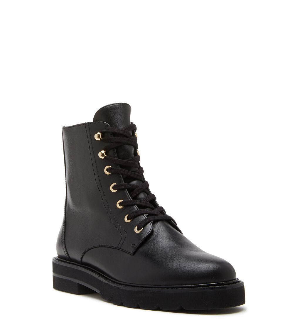 Stuart Weitzman MILA LIFT BOOTIE BLACK S0409CHIBLK