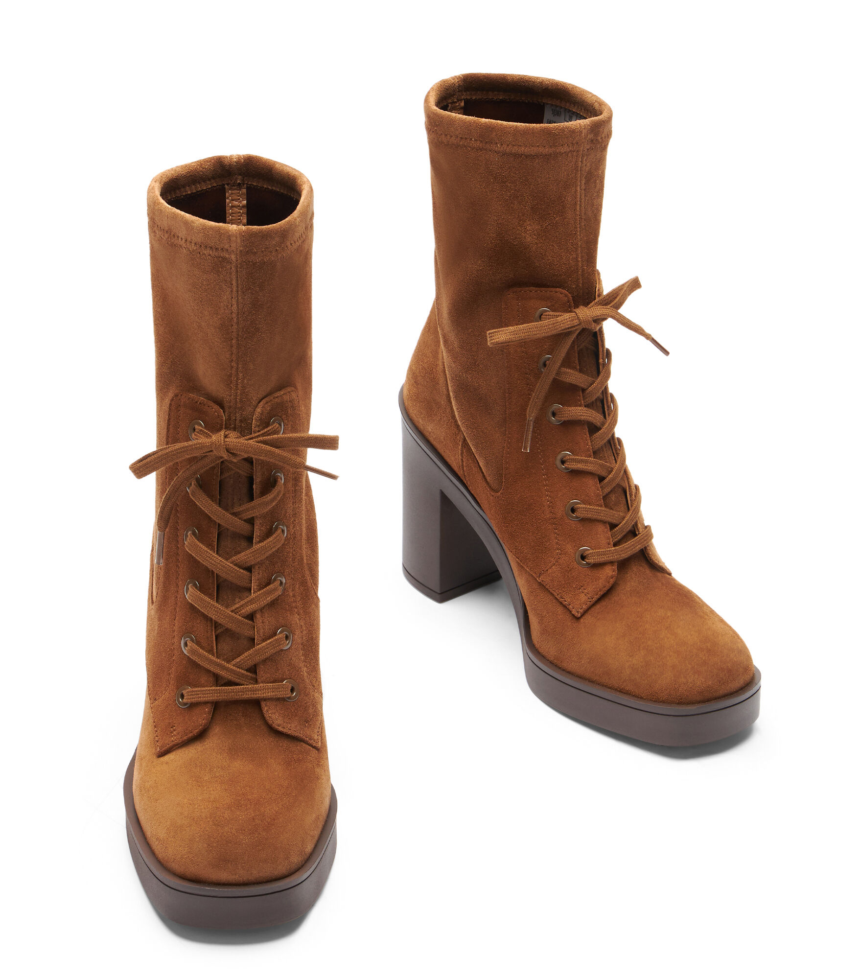 EVERITT 80 BOOTIE in COFFEE TONAL for Women Stuart Weitzman