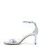 Stuart Weitzman NUDIST II SANDAL 75 SILVER SJ991LSPSLV