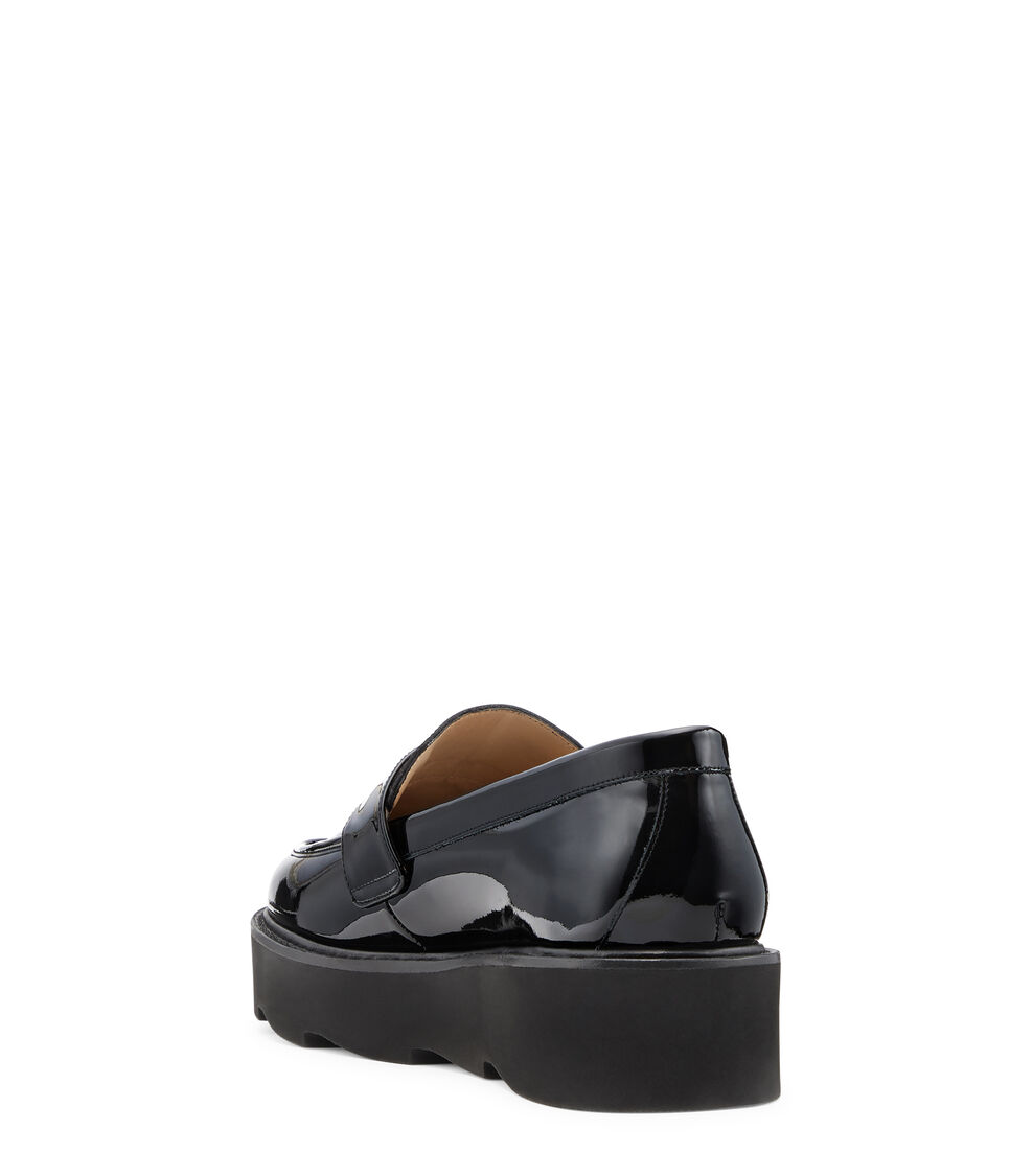 Stuart Weitzman PIPER SUPLIFT LOAFER NERO S7082PATBLK