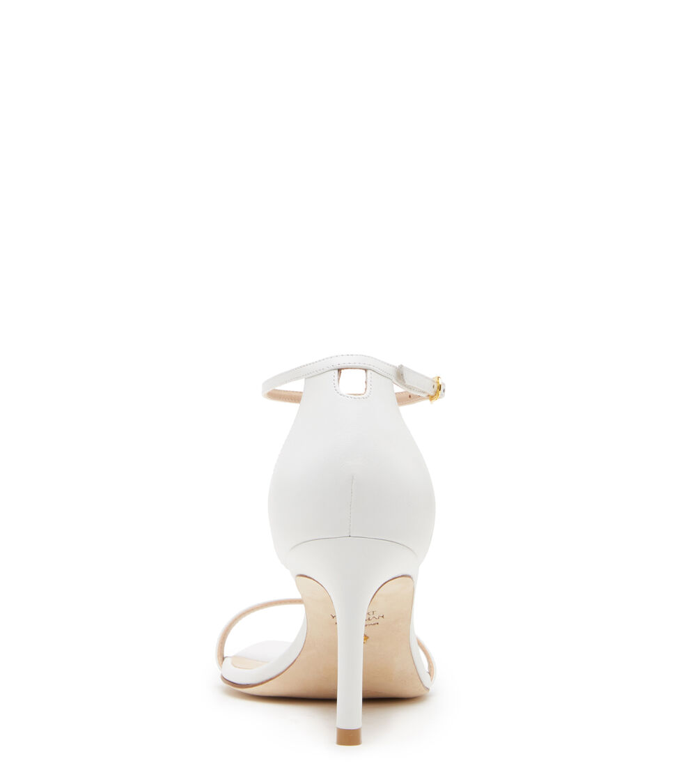 Stuart Weitzman AMELINA 75 WHITE S1557SMOWHT