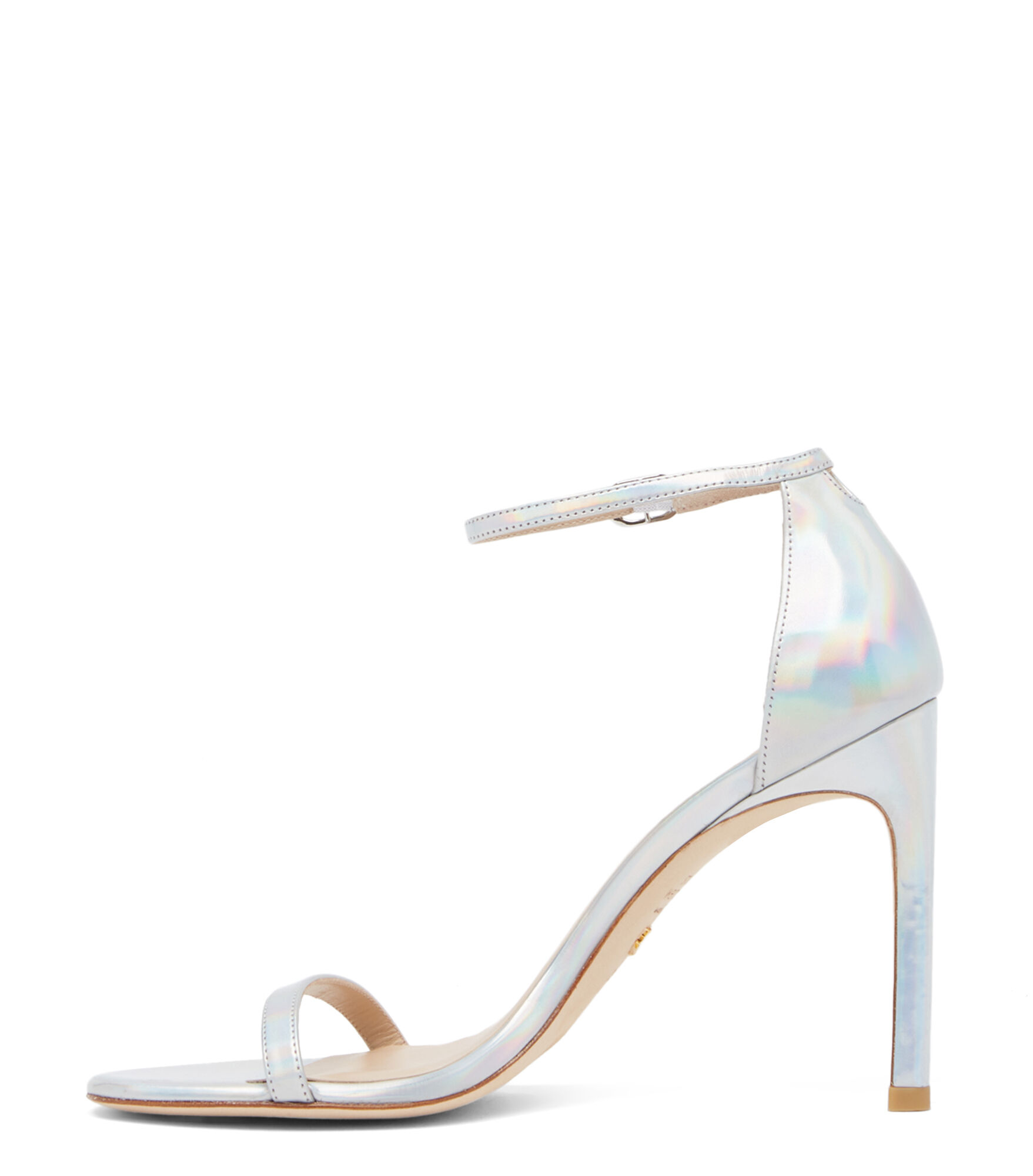 NUDISTSONG in SILVER for Women Stuart Weitzman