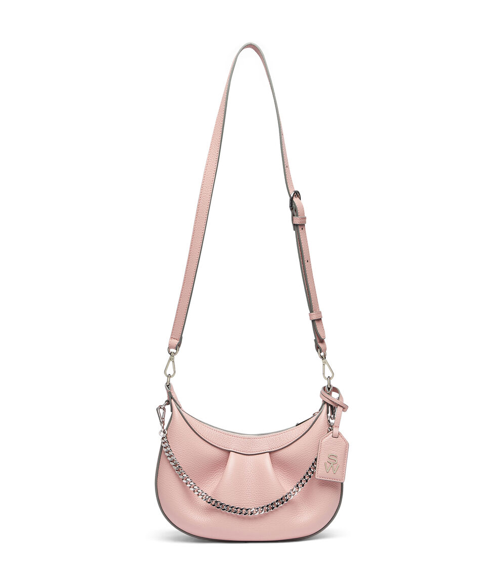 Stuart Weitzman STELLAR CRESCENT BAG Stuart Weitzman STELLAR CRESCENT BAG BALLET SH201TERNCQ