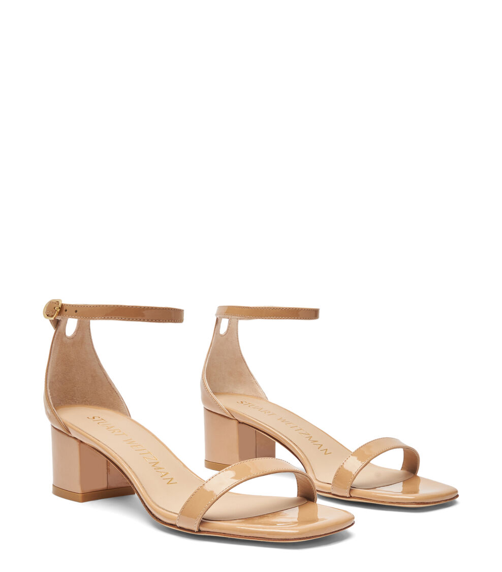 Stuart Weitzman SIMPLECURVE 50 SANDAL ADOBE SE120PATAJM