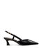 Stuart Weitzman VINNIE 50 SLINGBACK BLACK SJ434SMOBLK
