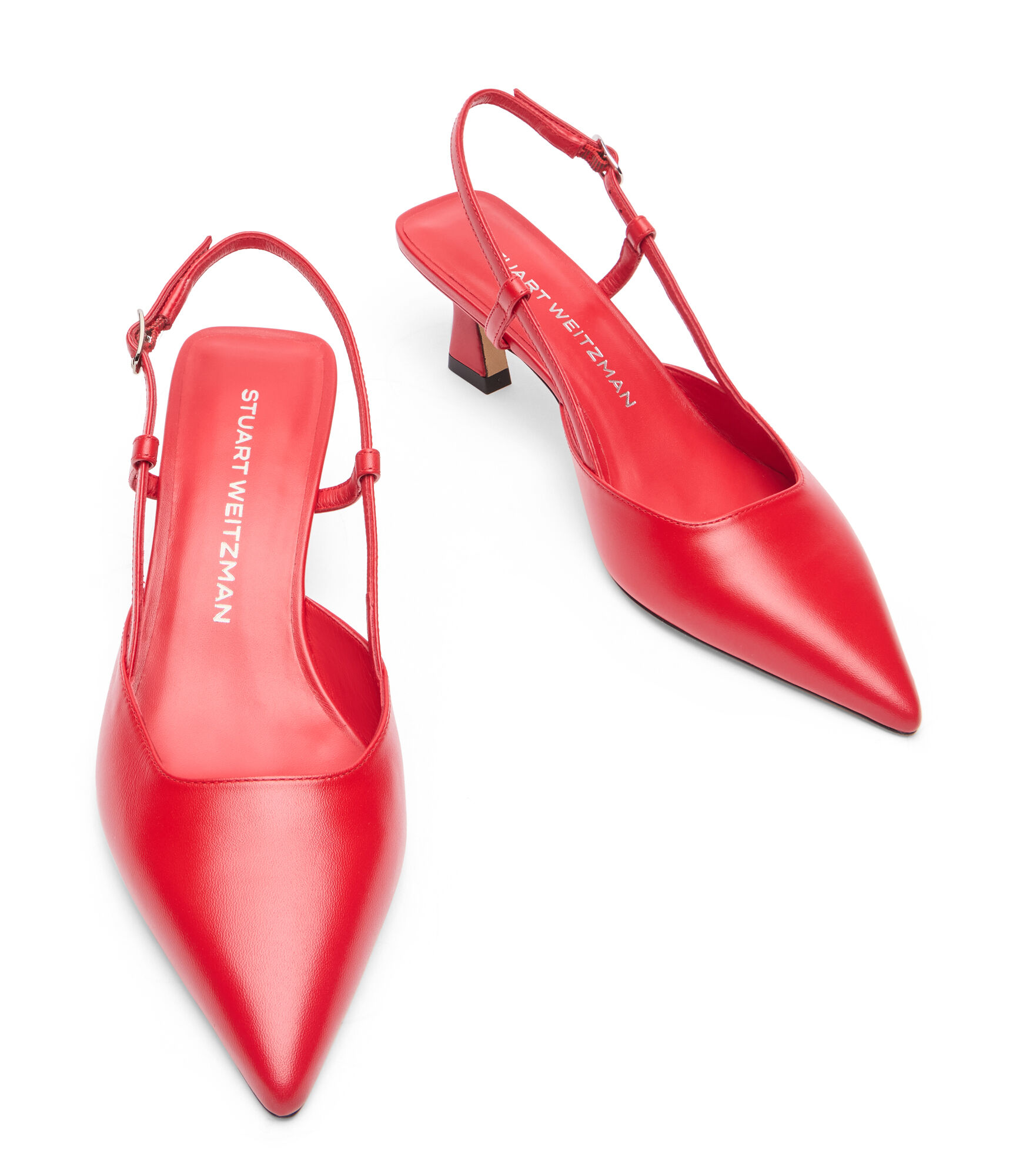VINNIE 50 SLINGBACK in CHERRY for Women | Stuart Weitzman®