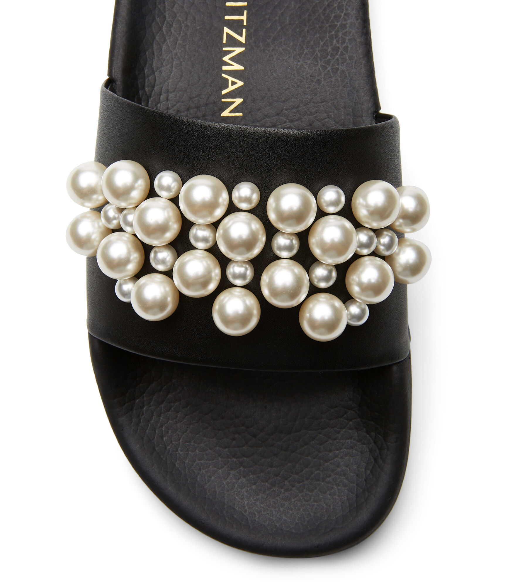 Stuart weitzman slide hotsell sandals