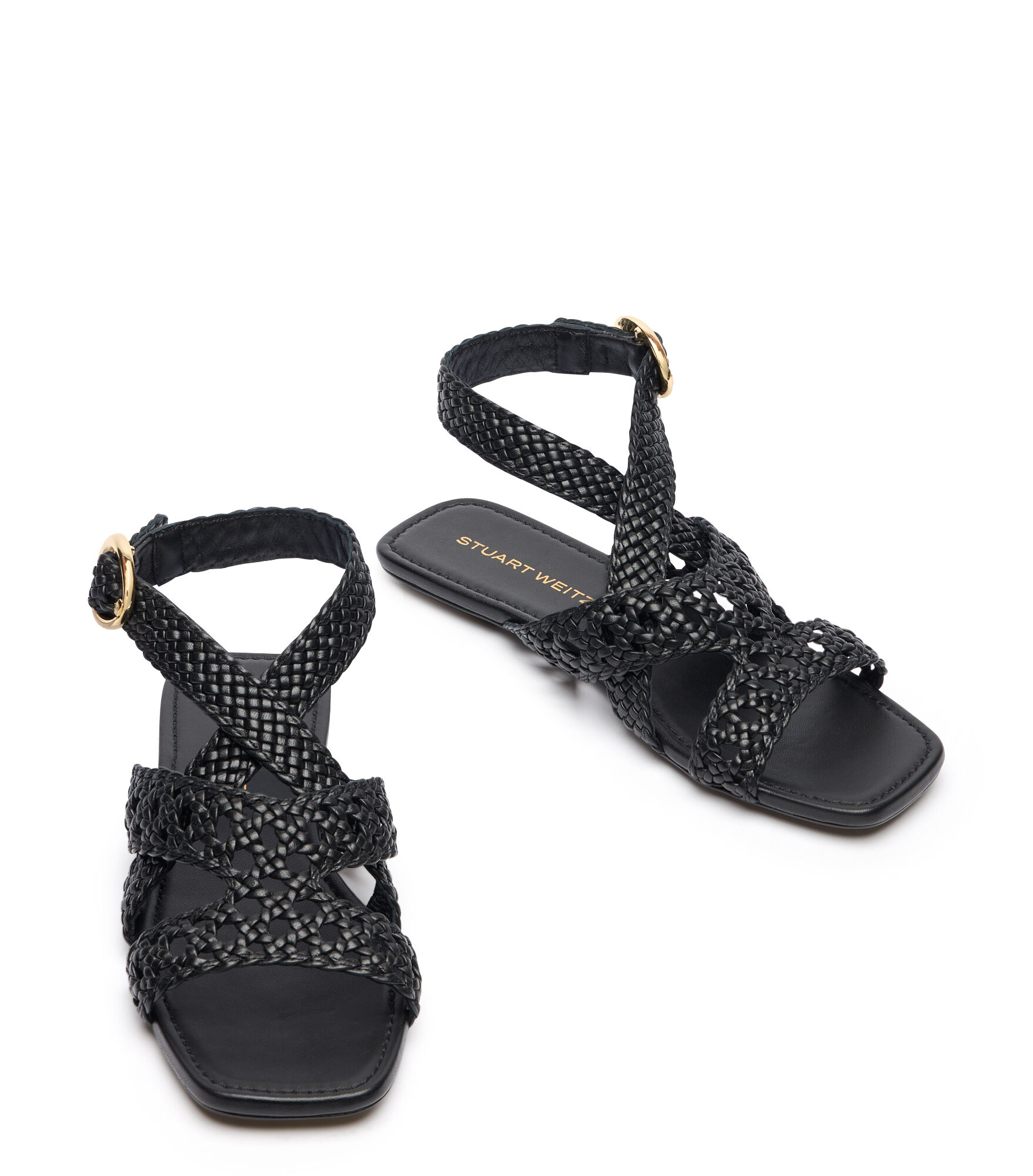 靴 MAISON EUREKA 4STRAP SANDAL ALL BLACK 37 The Row | Signum black sandals | Savannahs