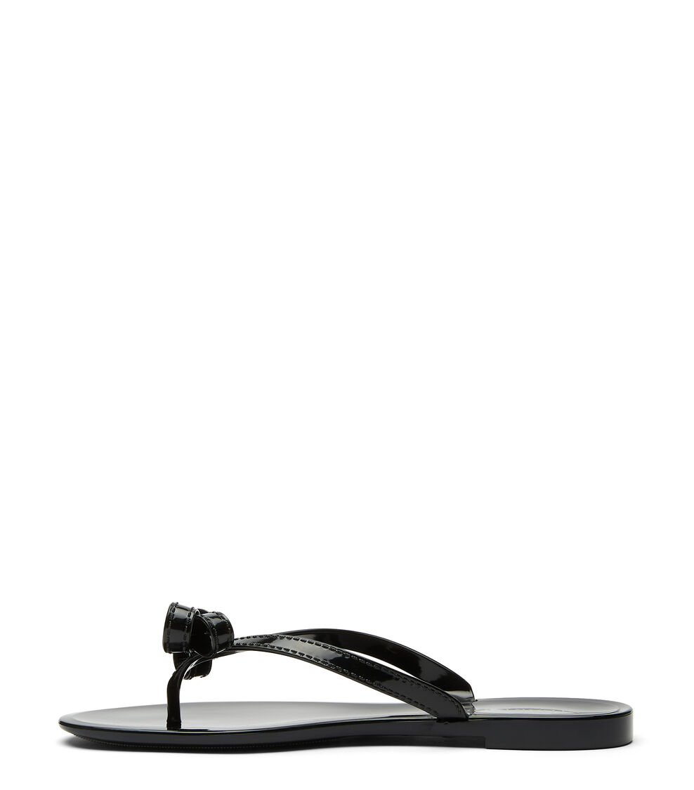Stuart Weitzman SUMMER BOW JELLY BLACK SB415SEMBLK