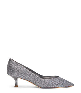 Stuart Weitzman EVA 50 PUMP GUNMETAL SG899NENGUN