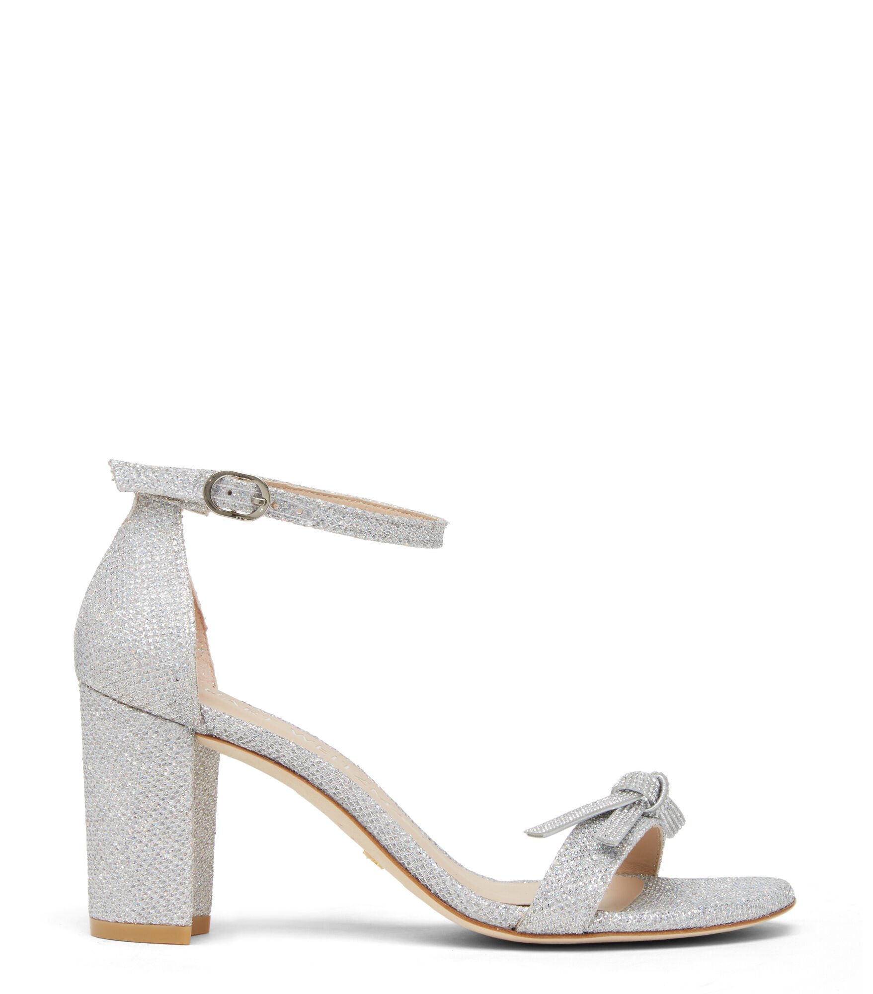 Stuart weitzman nearly nude silver online