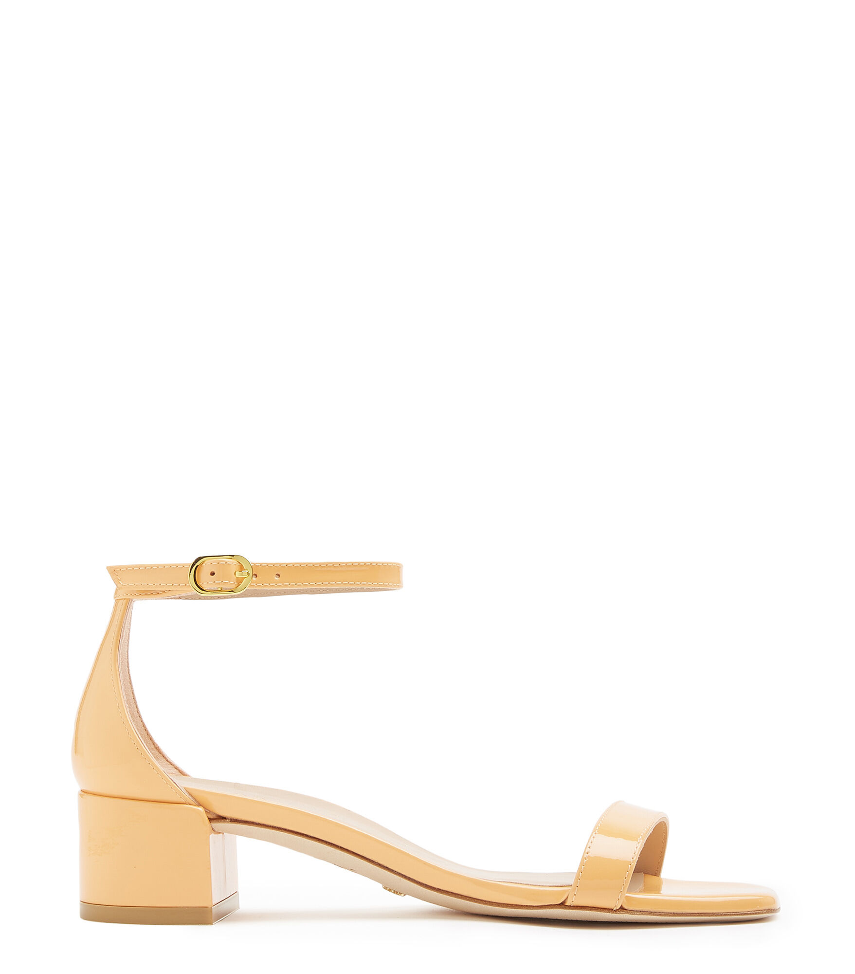 NUDISTCURVE 35 BLOCK SANDAL in MANGO for Women | Stuart 
