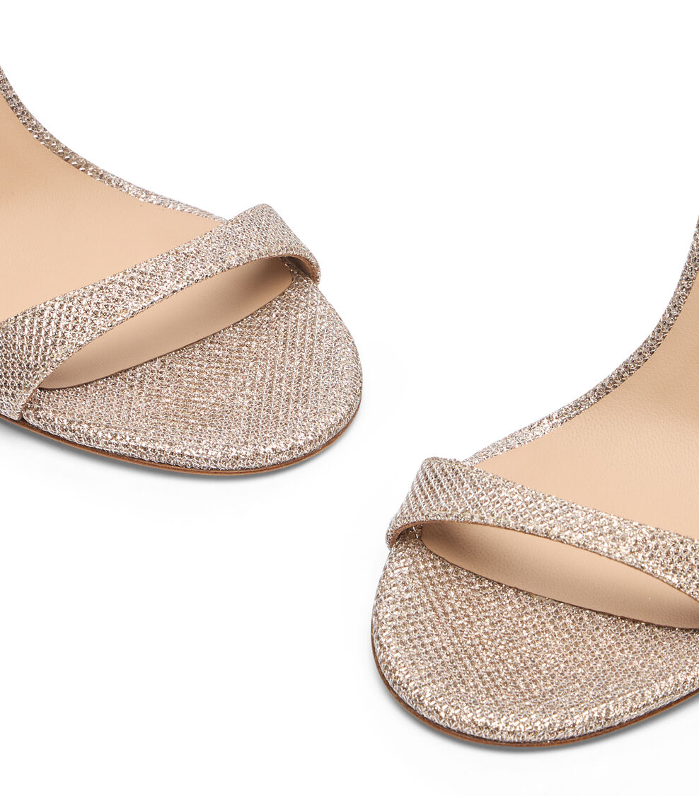 Stuart Weitzman NUDIST II 100 SANDAL POUDRE SJ998NENQ24