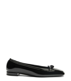 Stuart Weitzman TULLY LOAFER BLACK SI485PATBLK