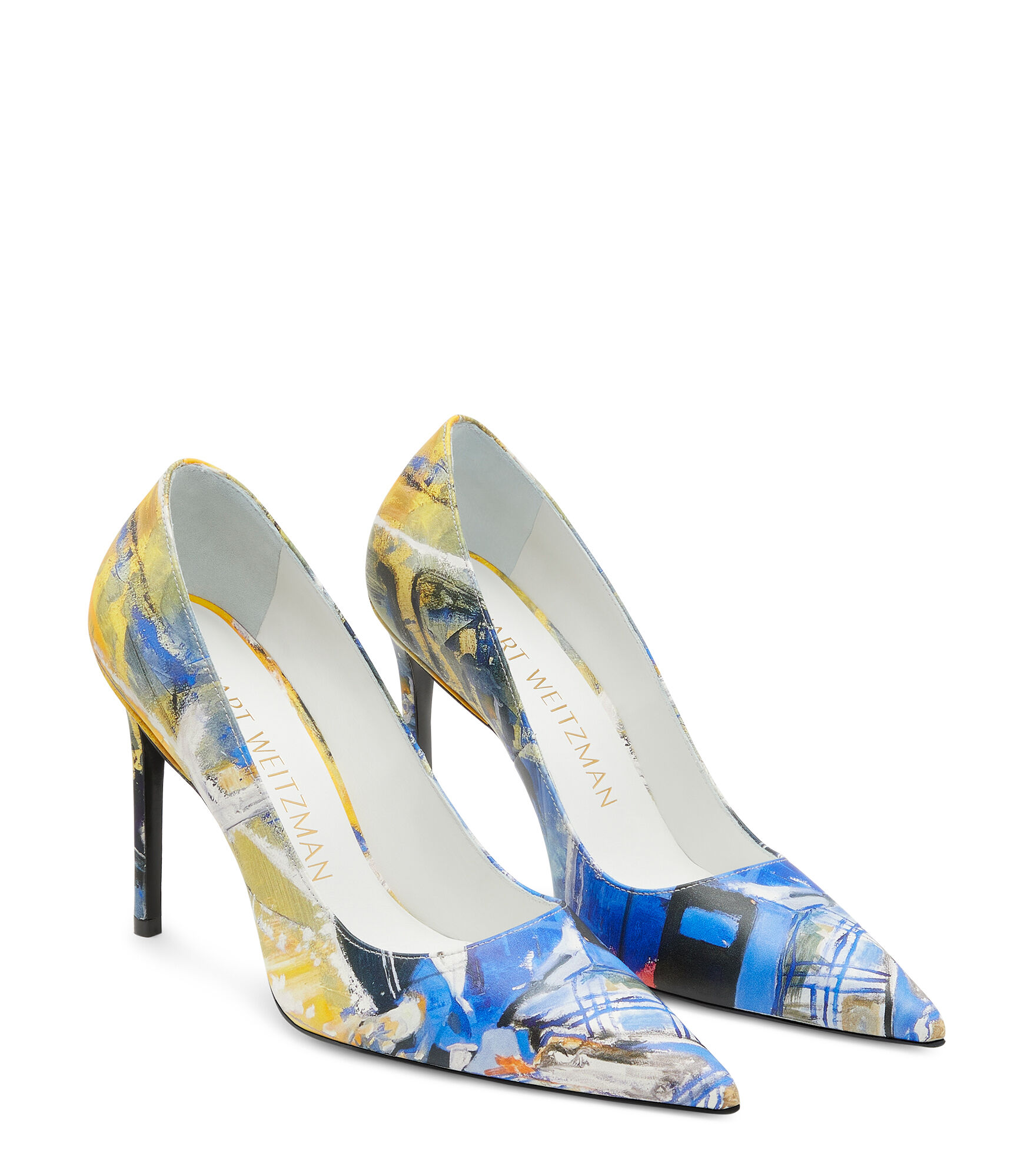 Stuart weitzman blue deals heels