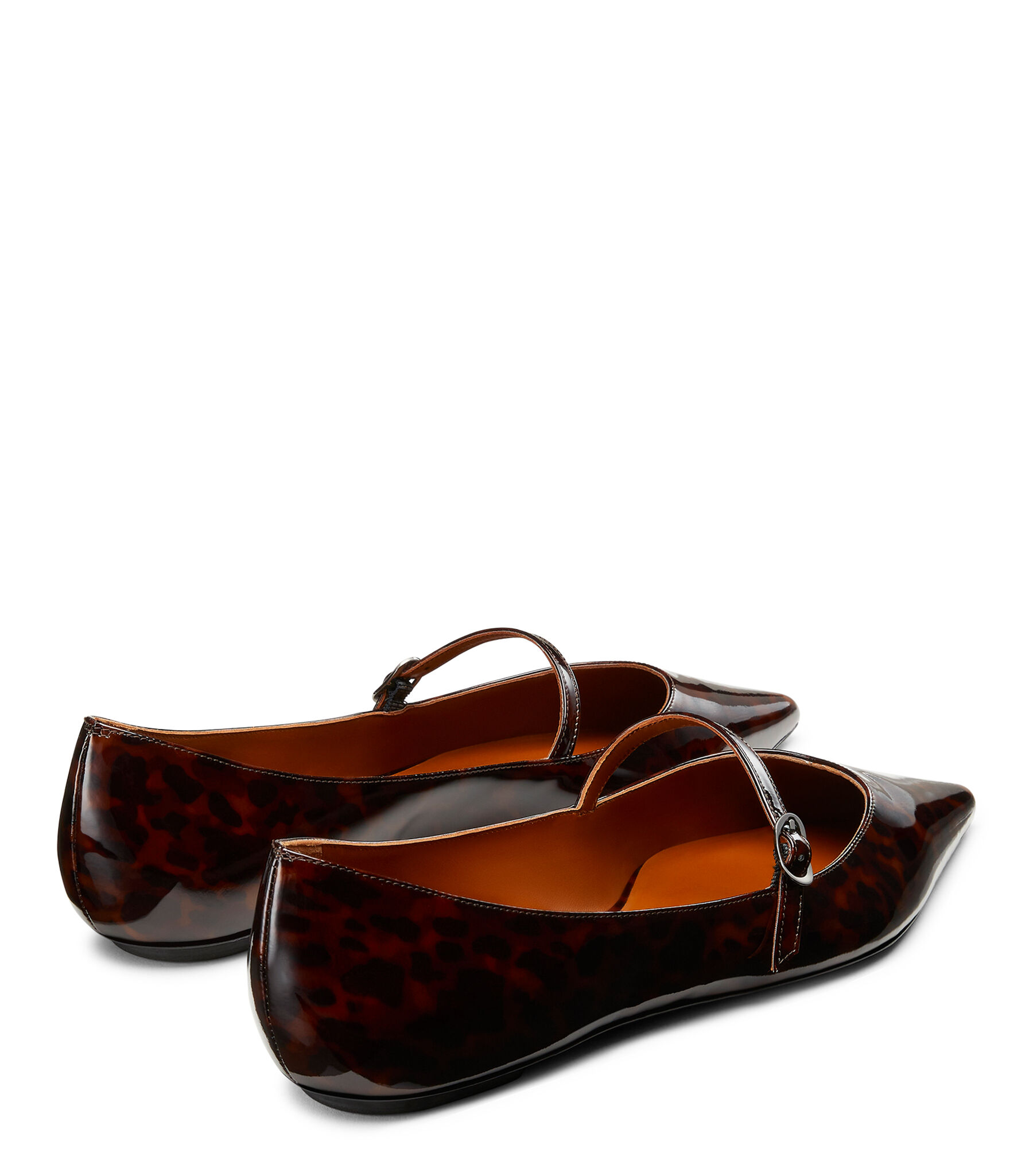 STUART WEITZMAN エミリアマリシェンシュス SK284DBR DBR EMILIA MARY JANE FLAT in DARK BROWN for Women | Stuart Weitzman®