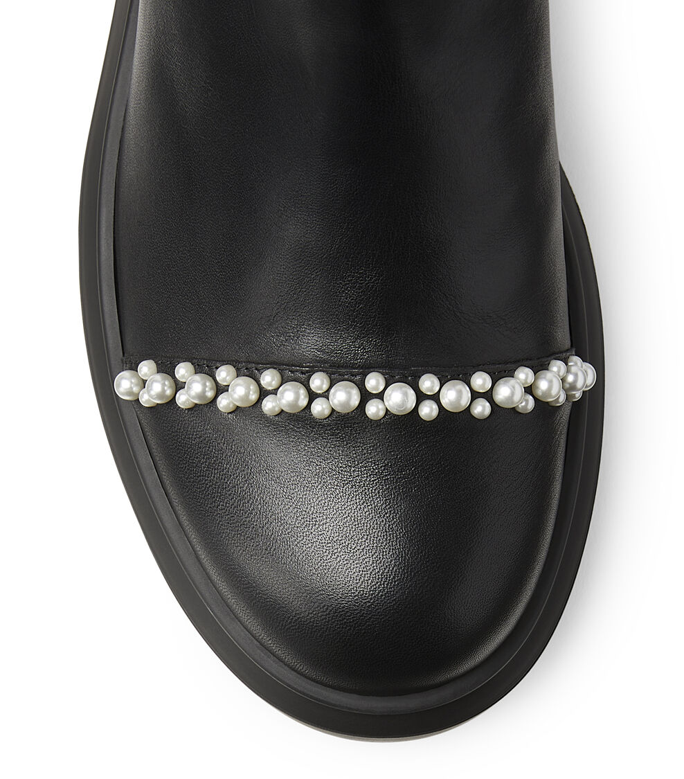Stuart Weitzman NORAH DEMIPEARL BOOTIE BLACK SA121CHIBLK