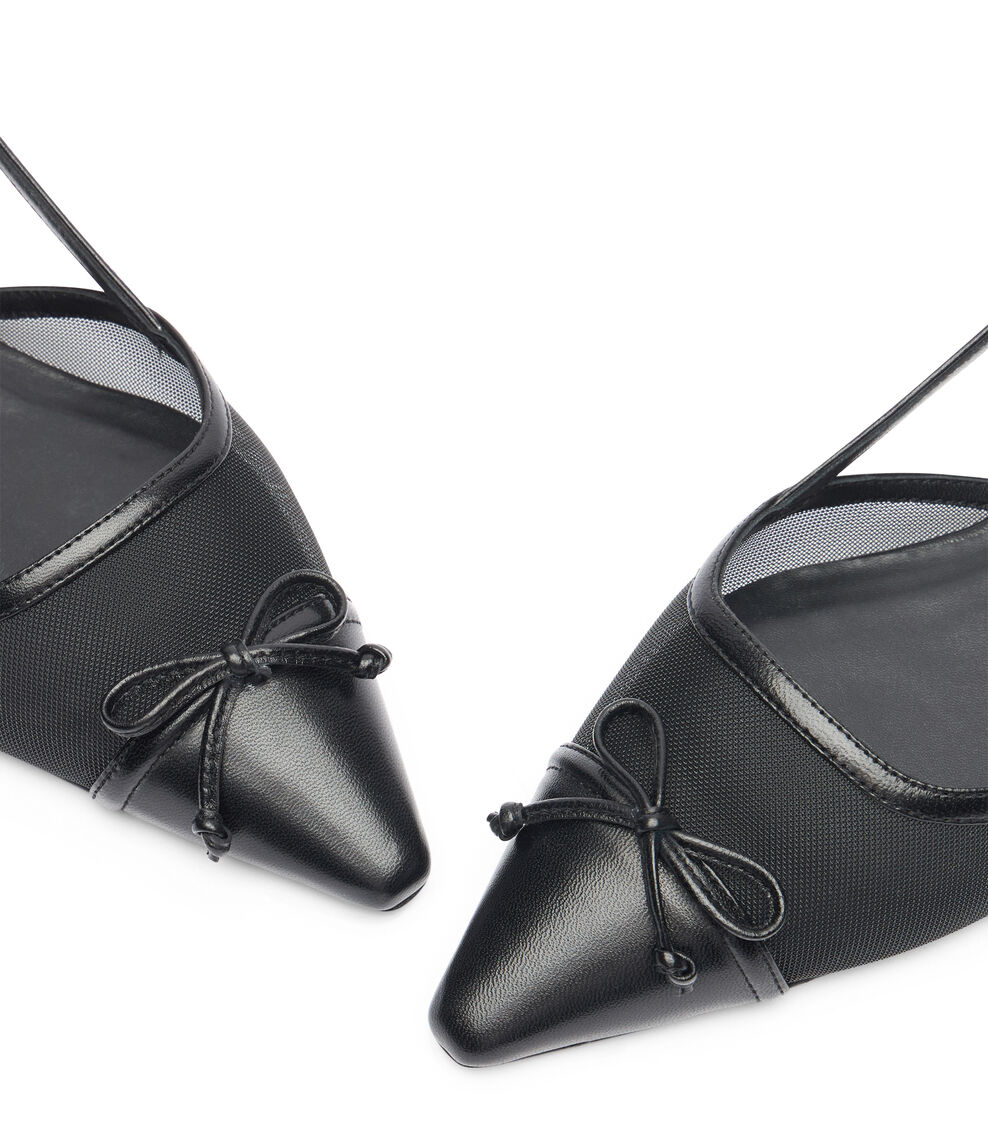 Stuart Weitzman KITTY SLINGBACK Stuart Weitzman KITTY SLINGBACK BLACK SK648MSPBLK