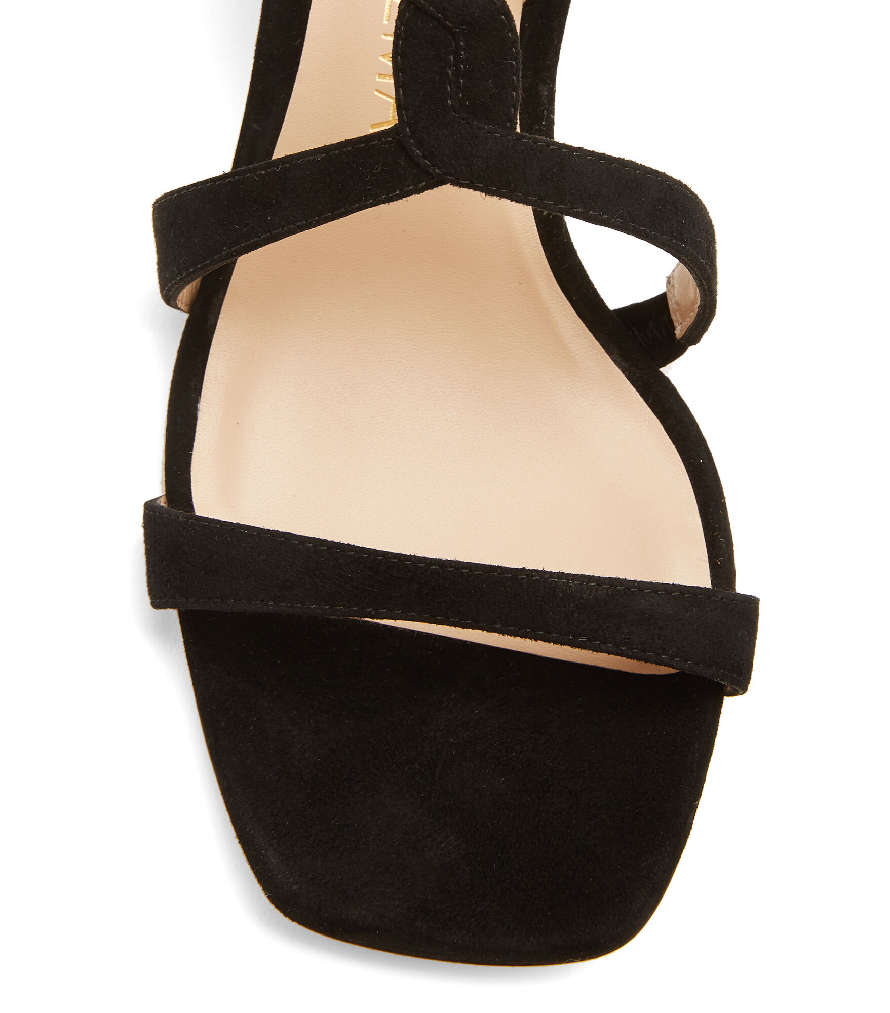 SOIREE 50 BLOCK SANDAL in BLACK for Women Stuart Weitzman UK