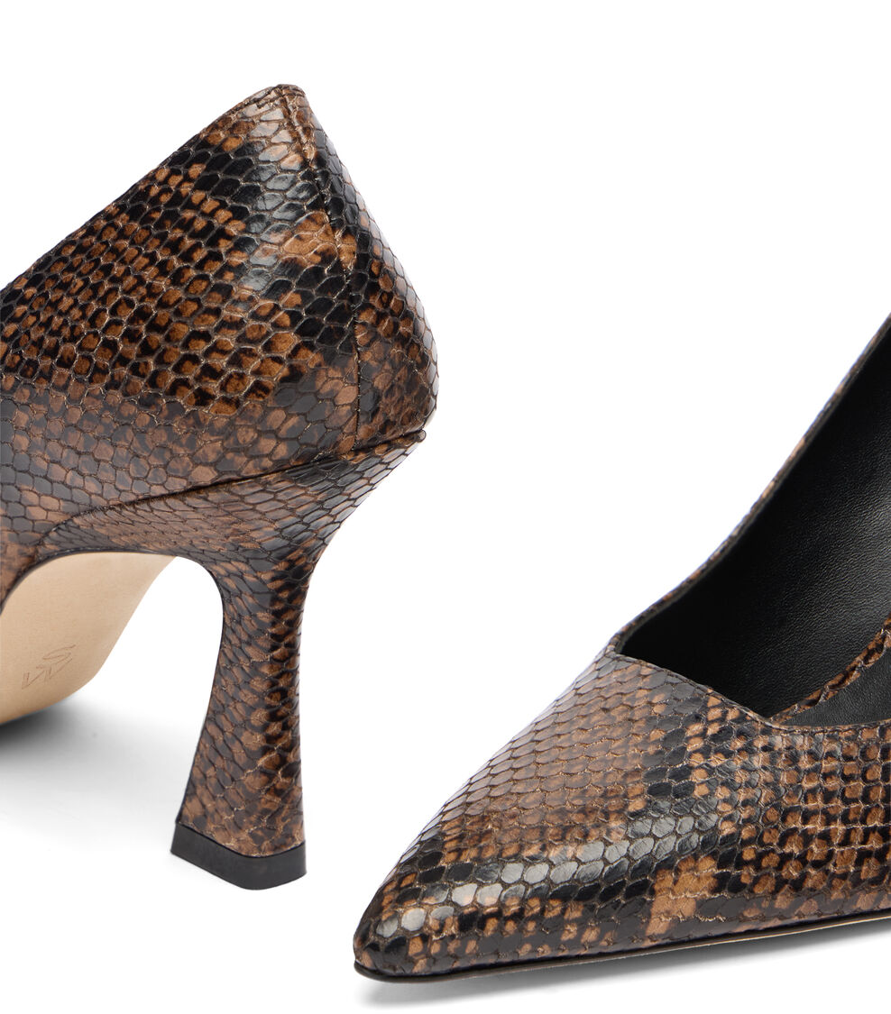 Stuart Weitzman VINNIE 85 PUMP ESPRESSO SM304CSKEXP